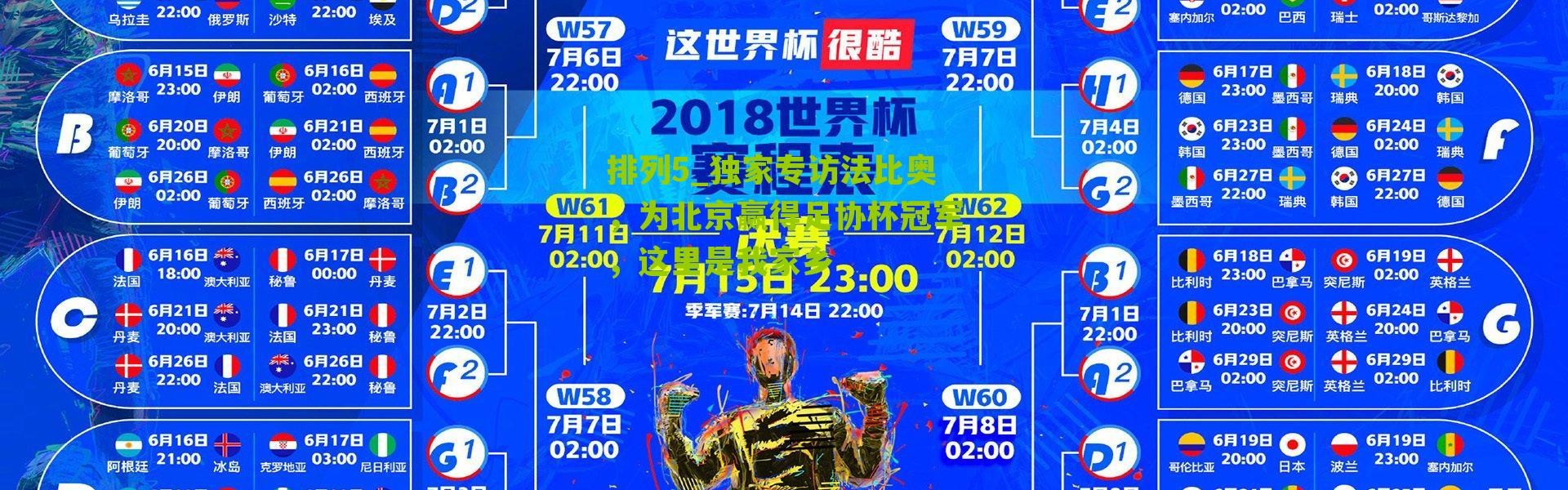 排列5_独家专访法比奥，为北京赢得足协杯冠军，这里是我家乡